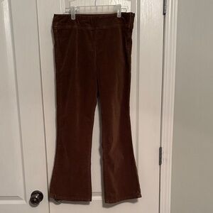 Free People Women’s Brown Velour In My Feelings Crop Boot size Small